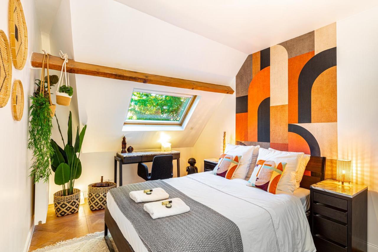 Stylish Modern Apartement - Art, Design, Garden, Villa Des Ammonites Meudon Dış mekan fotoğraf