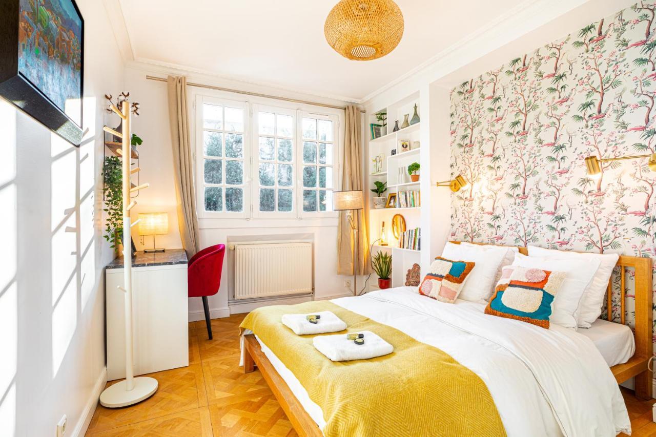 Stylish Modern Apartement - Art, Design, Garden, Villa Des Ammonites Meudon Dış mekan fotoğraf