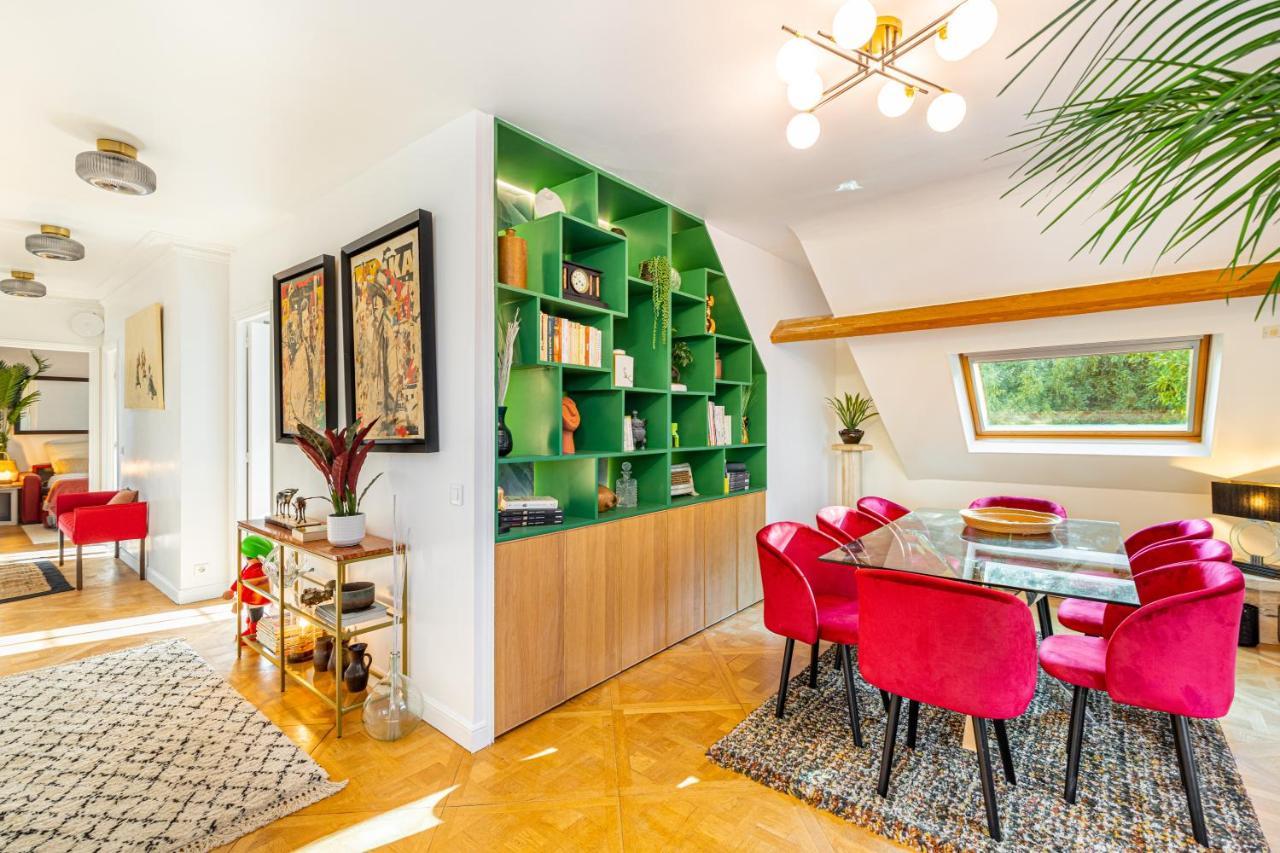 Stylish Modern Apartement - Art, Design, Garden, Villa Des Ammonites Meudon Dış mekan fotoğraf