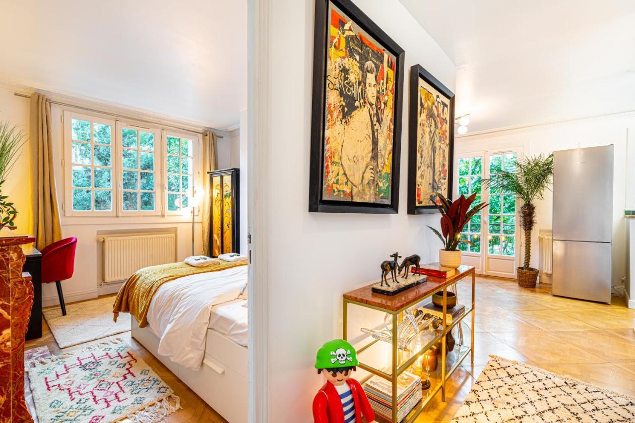 Stylish Modern Apartement - Art, Design, Garden, Villa Des Ammonites Meudon Dış mekan fotoğraf